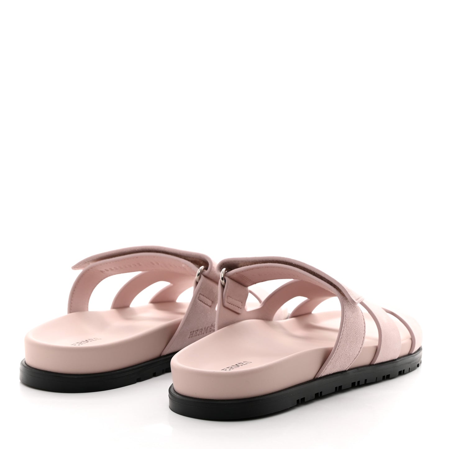 Suede Goatskin Womens Chypre Sandals 39 Rose Porcelaine