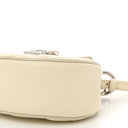 Chloe Calfskin Quilted Mini Drew Bijou Shoulder Bag Natural White Pearl Beige 10 of 10