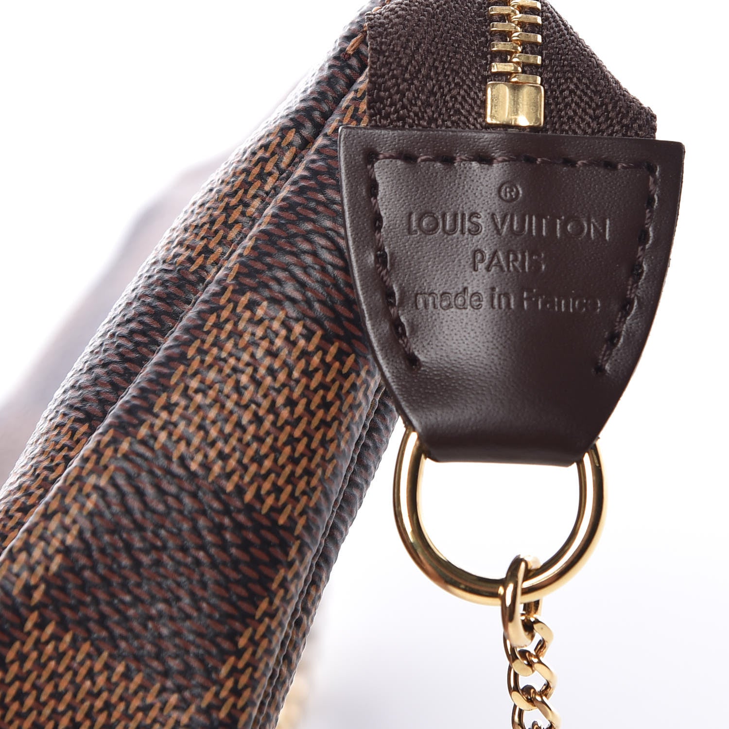 Louis Vuitton Damier Ebene Mini Pochette Accessories 6 of 8