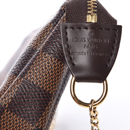 Louis Vuitton Damier Ebene Mini Pochette Accessories 6 of 8
