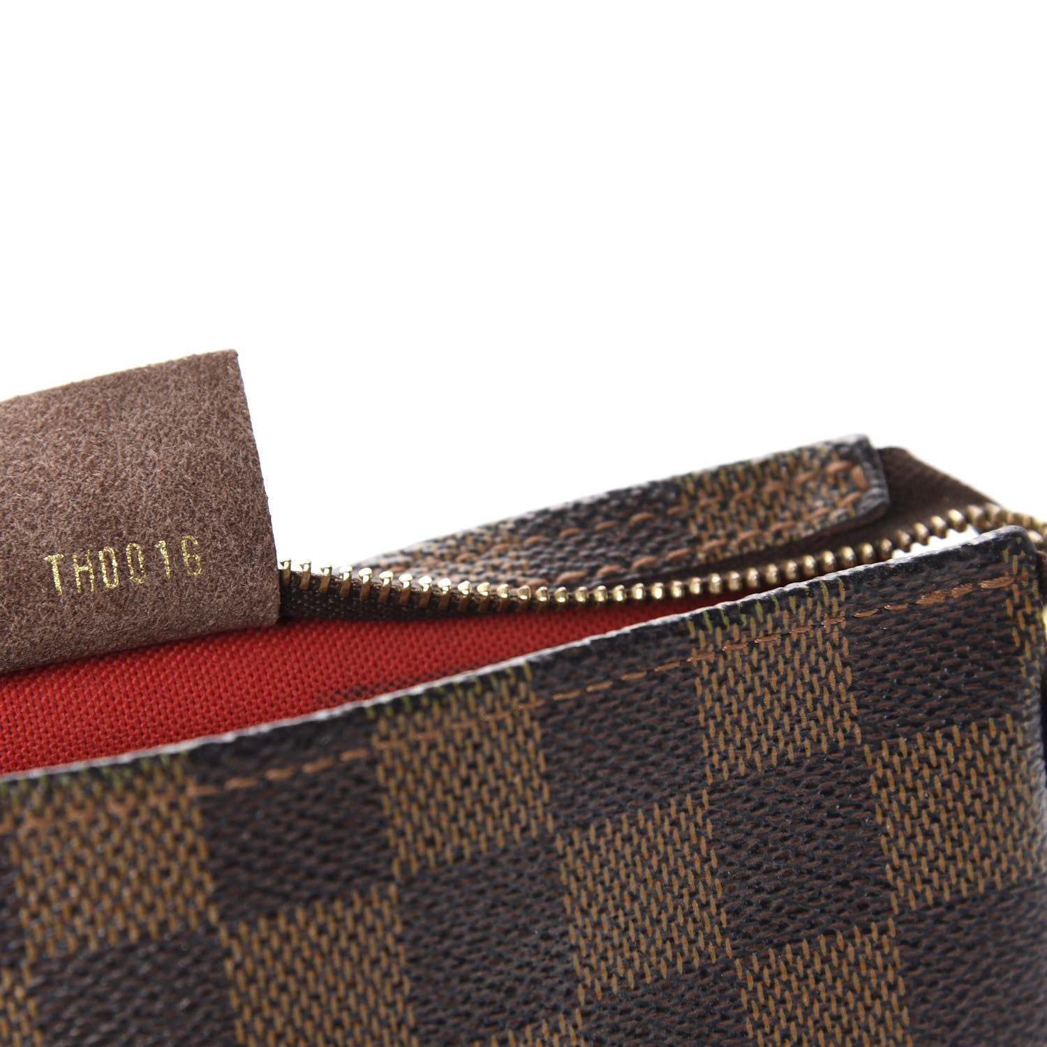 Louis Vuitton Damier Ebene Trousse Make Up Bag Pochette 8 of 9