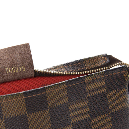 Louis Vuitton Damier Ebene Trousse Make Up Bag Pochette 8 of 9