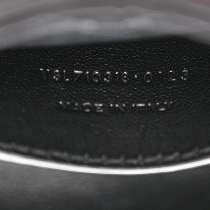 Saint Laurent Satin Le 5 A 7 Mini Hobo Black 7 of 10