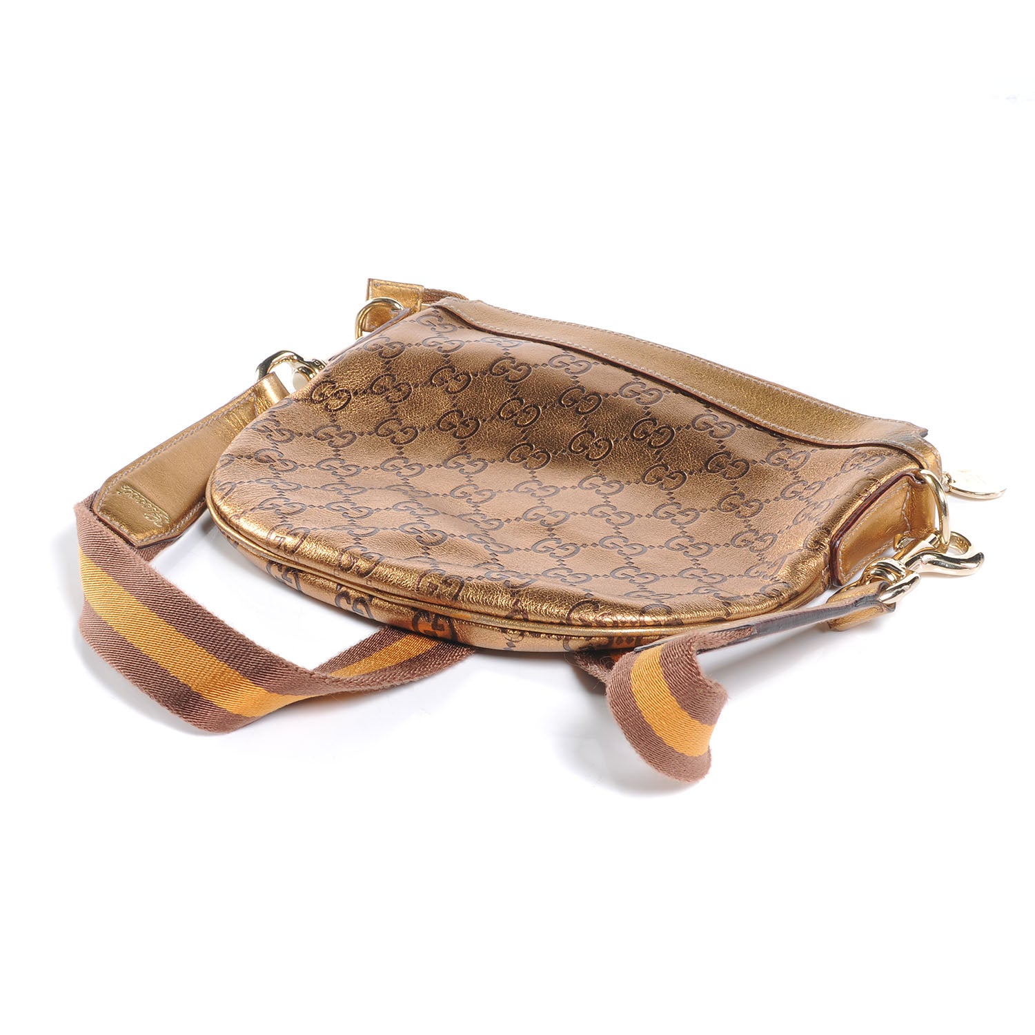Gucci Guccissima GG Messenger Bronze 4 of 7