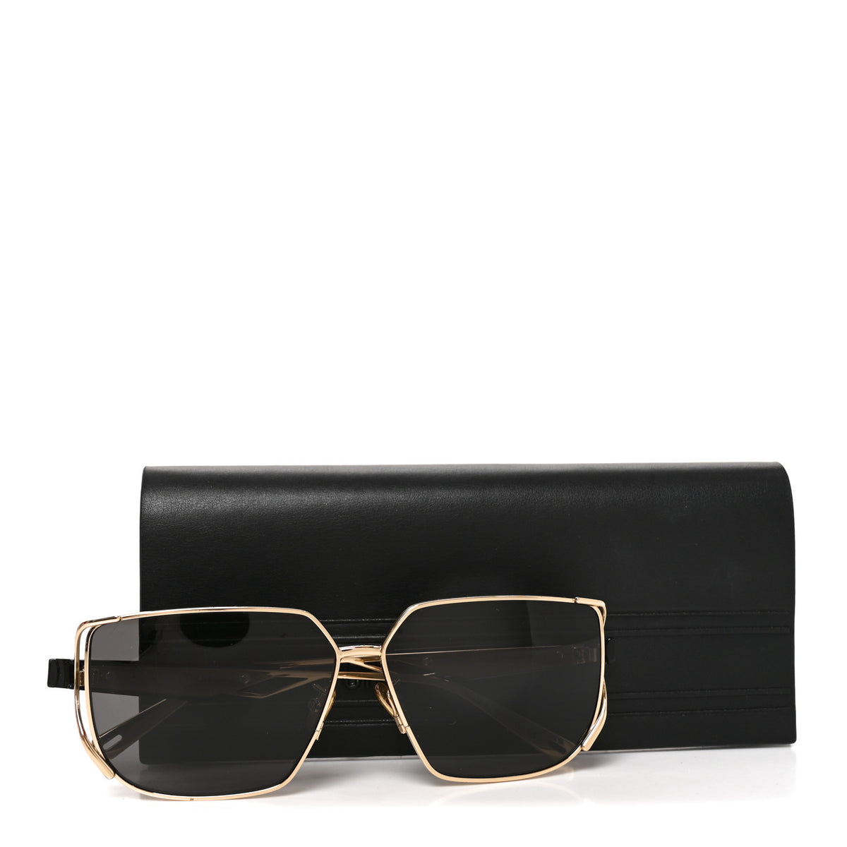Metal ArchiDior S2U Sunglasses Gold