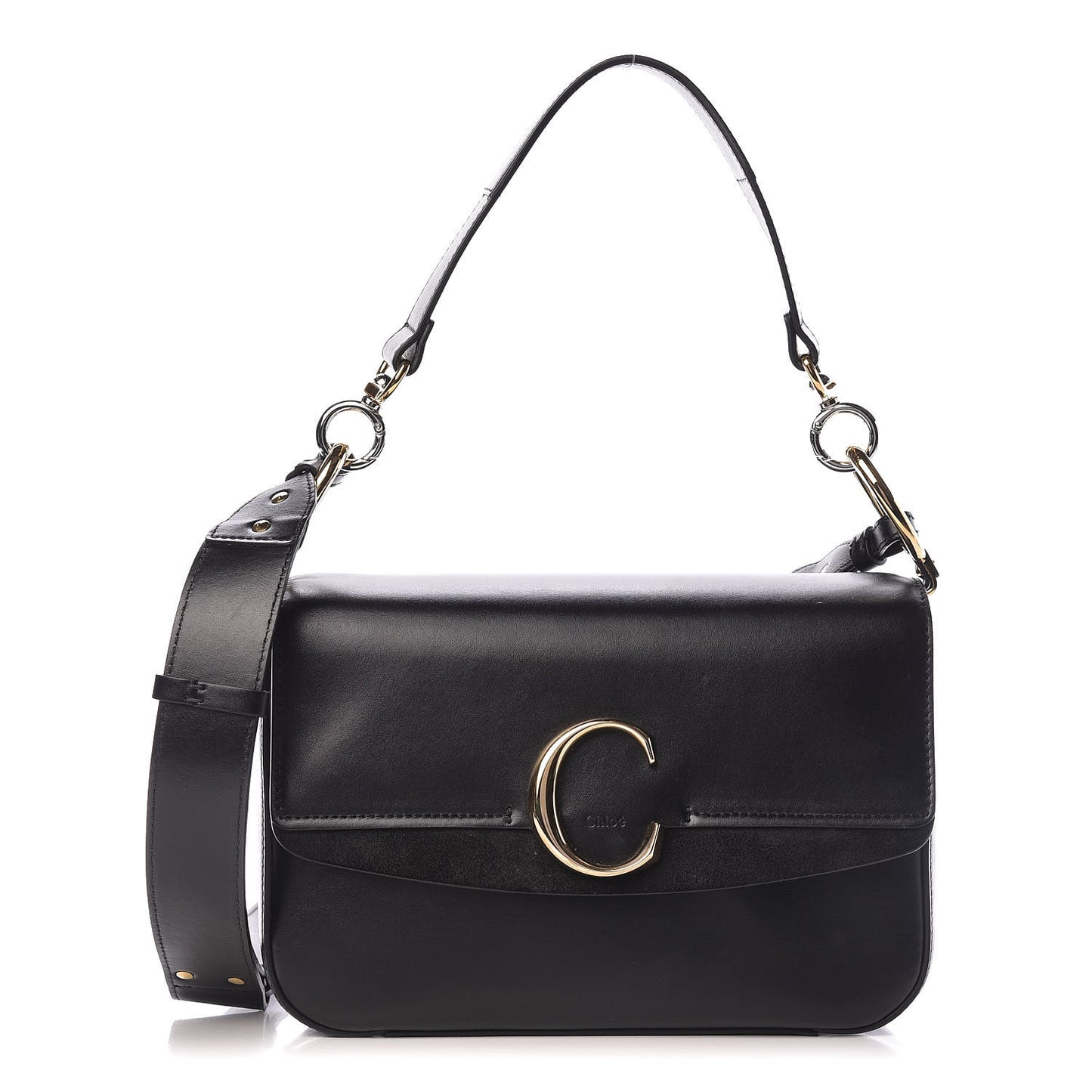 Calfskin C Double Carry Black