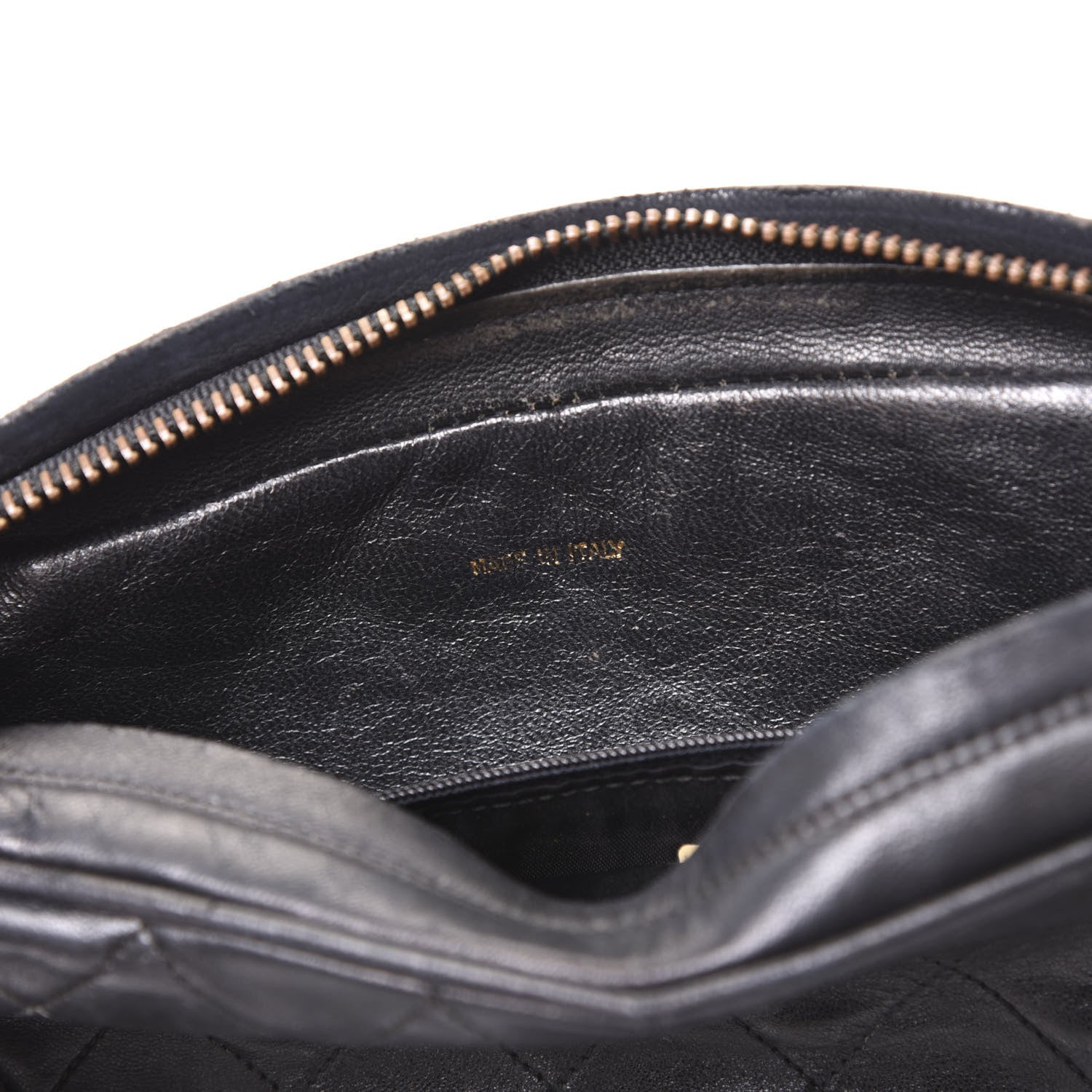 Chanel Lambskin Quilted CC Tassel Camera Case Black 10 of 13
