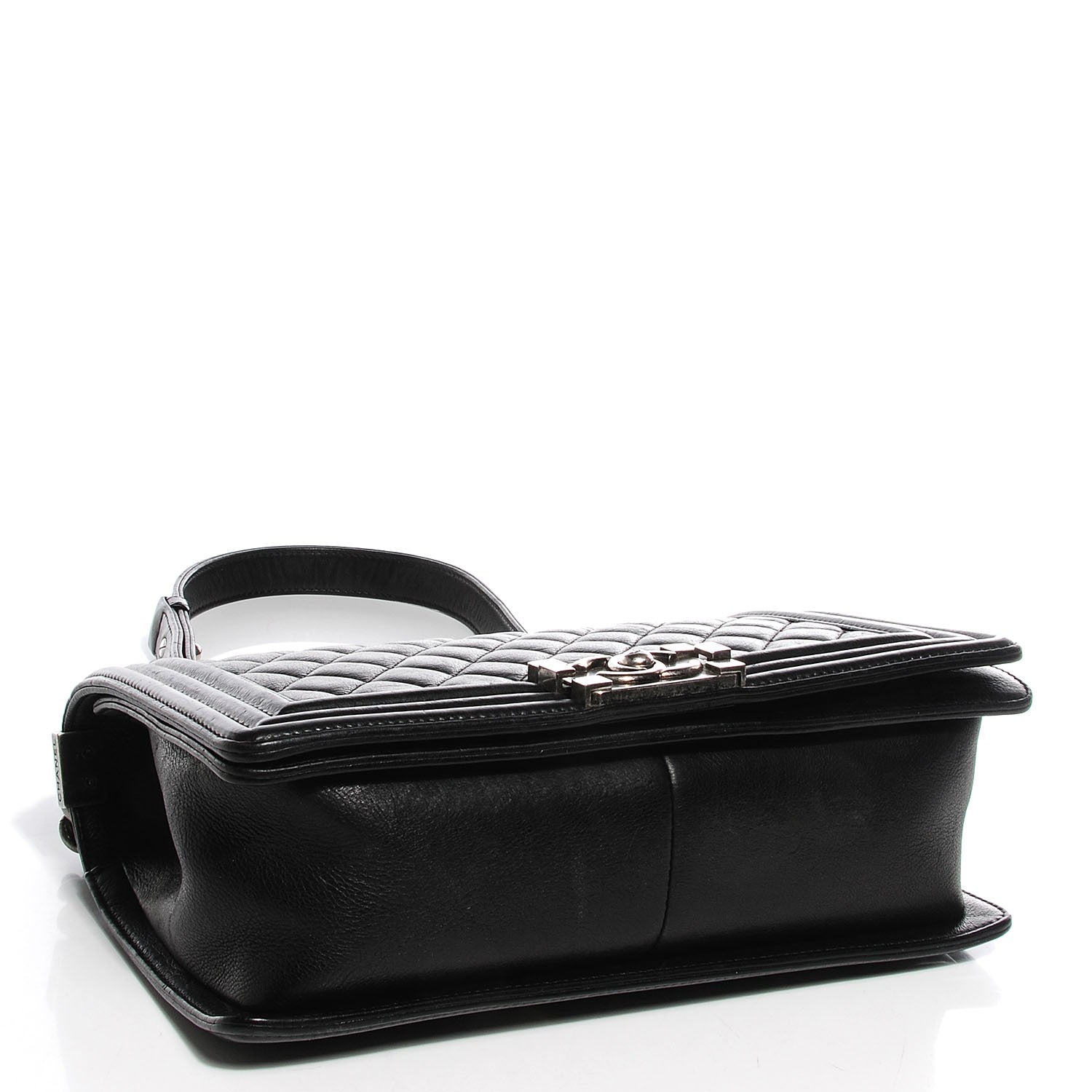 Chanel Calfskin Quilted Medium Boy Flap Black 4 of 8