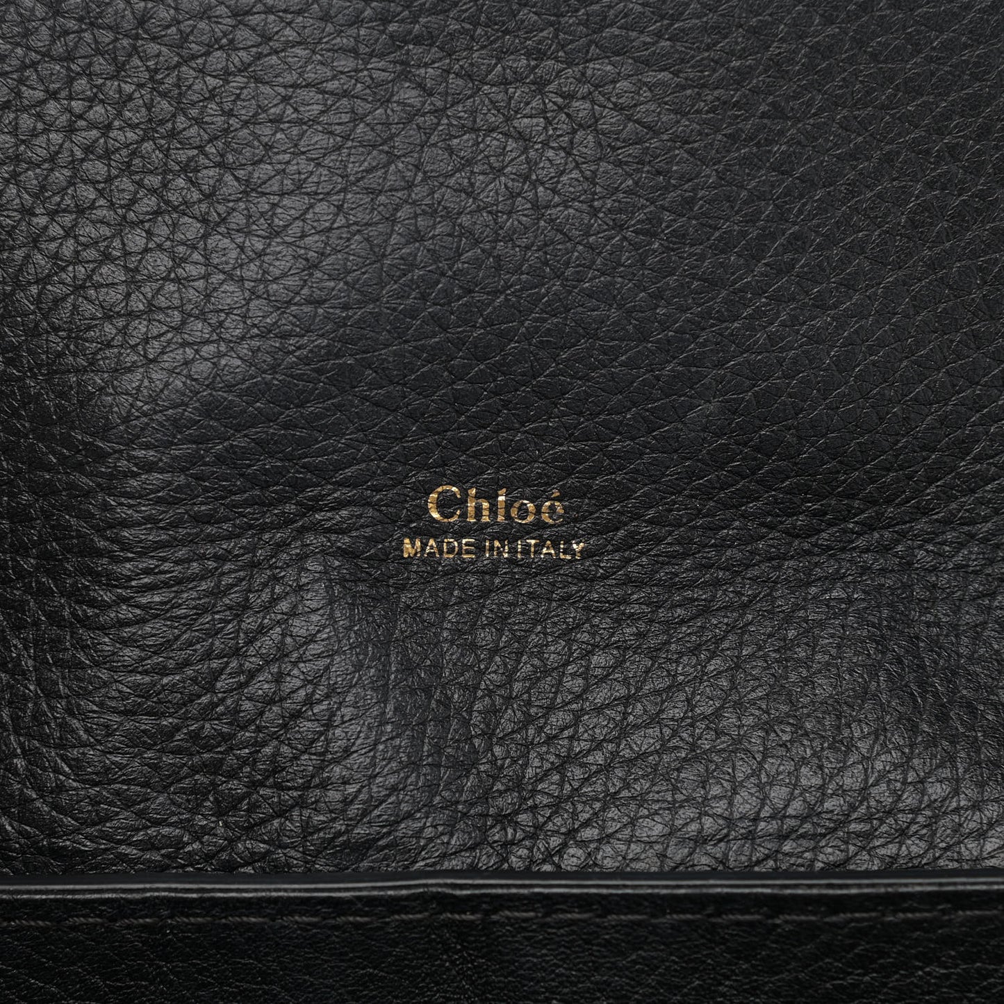 Grained Calfskin Medium Aby Day Shoulder Bag Black