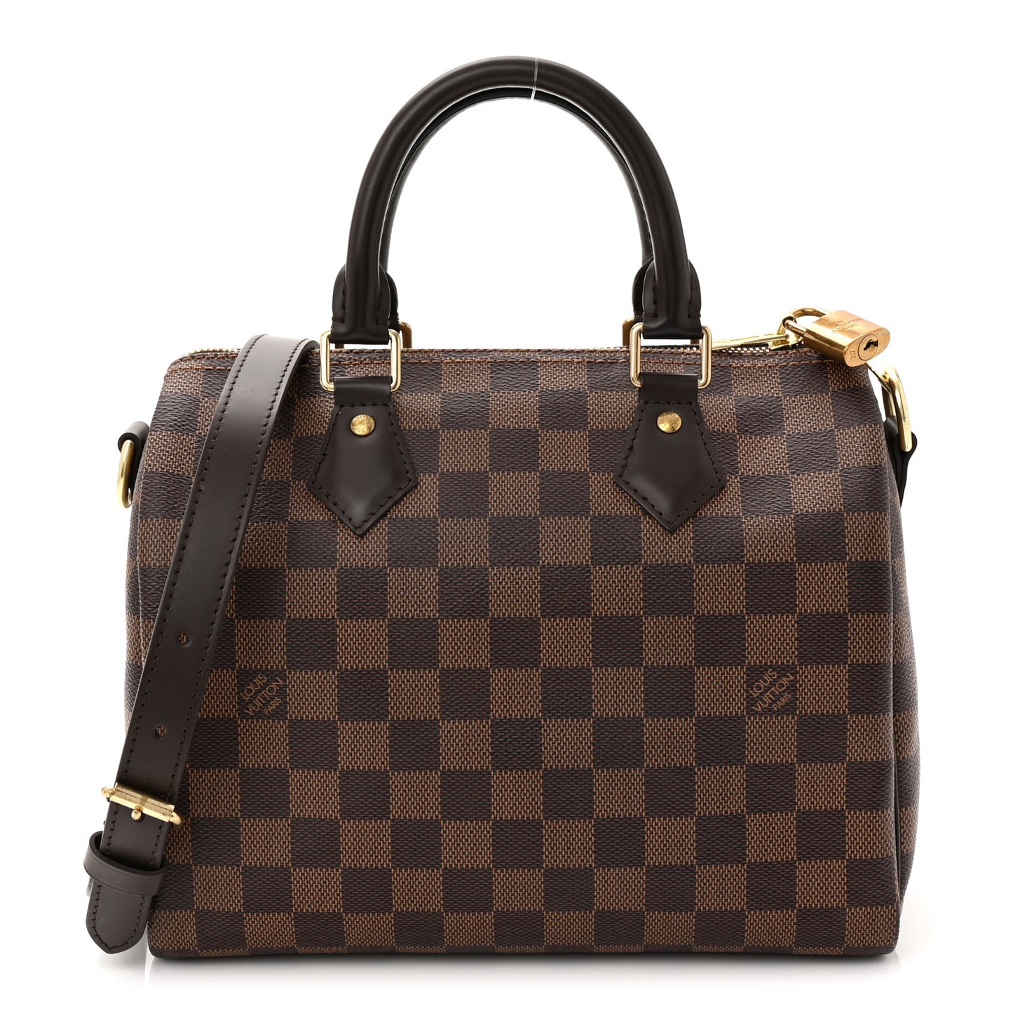 Damier Ebene Speedy Bandouliere 25