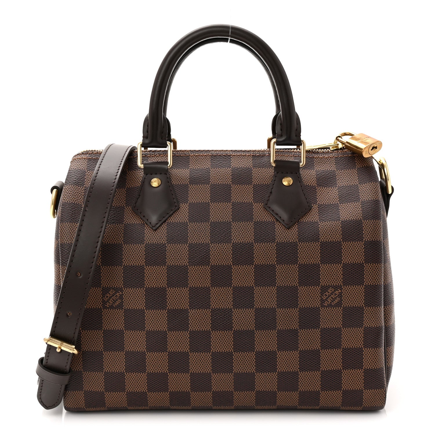 Louis Vuitton Damier Ebene Speedy Bandouliere 25 1 of 10