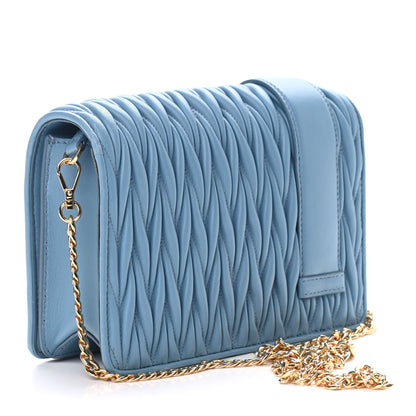 Miu Miu Matelasse Crystal Embellished Shoulder Bag Astrale 3 of 9