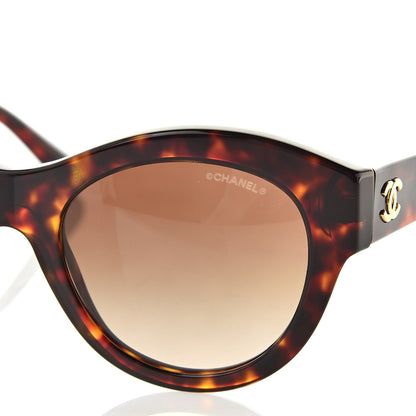 Chanel Acetate Butterfly Sunglasses 5371 Tortoise 7 of 8