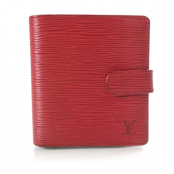 Epi Porte-Billets Compact Wallet Red