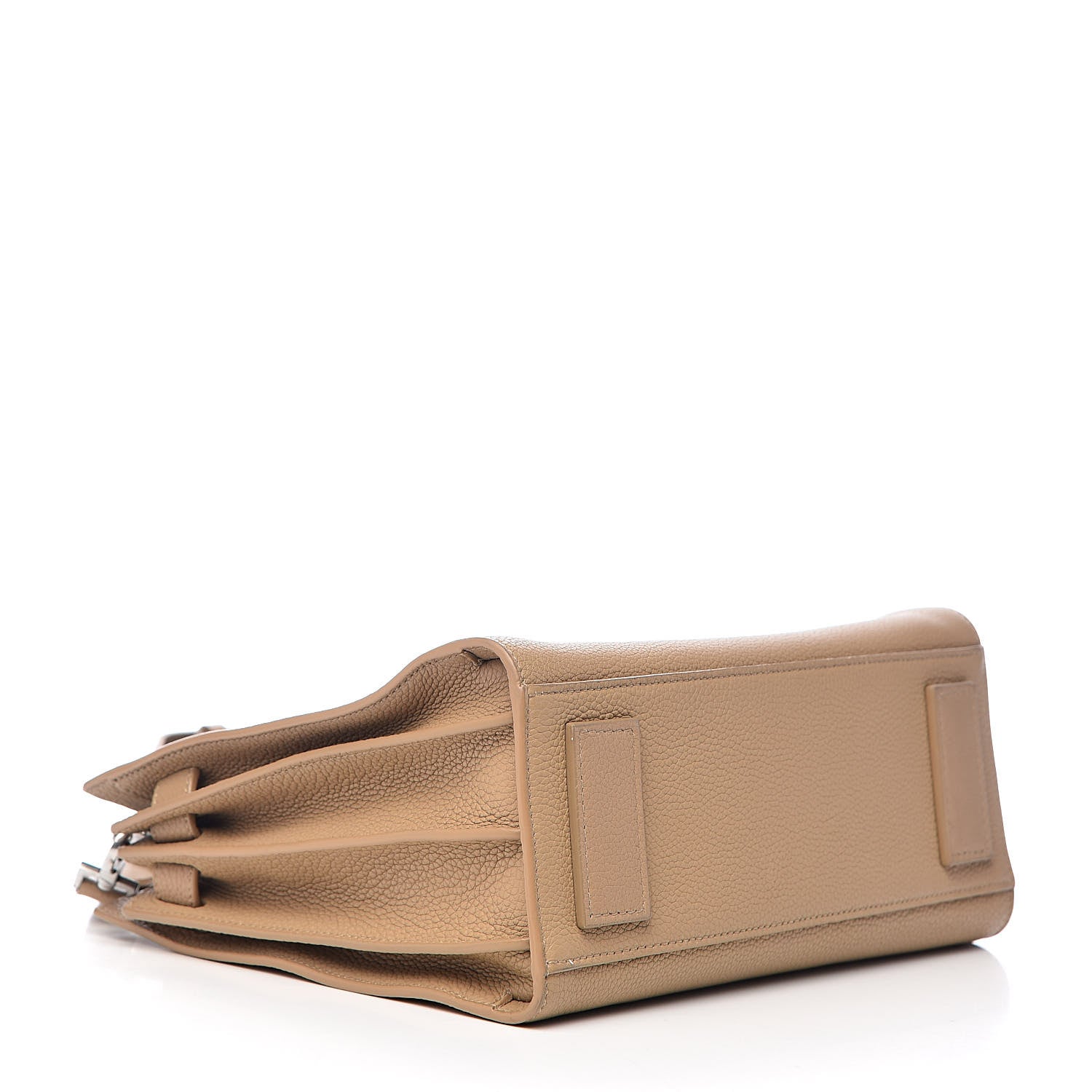 Saint Laurent Grained Calfskin Baby Sac De Jour Souple Dark Beige 4 of 12