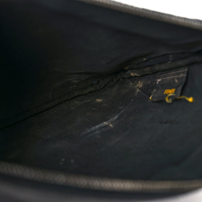 Fendi Vitello Elite Pouch Black Blue 12 of 17