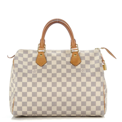 Louis Vuitton Damier Azur Speedy 30 1 of 10