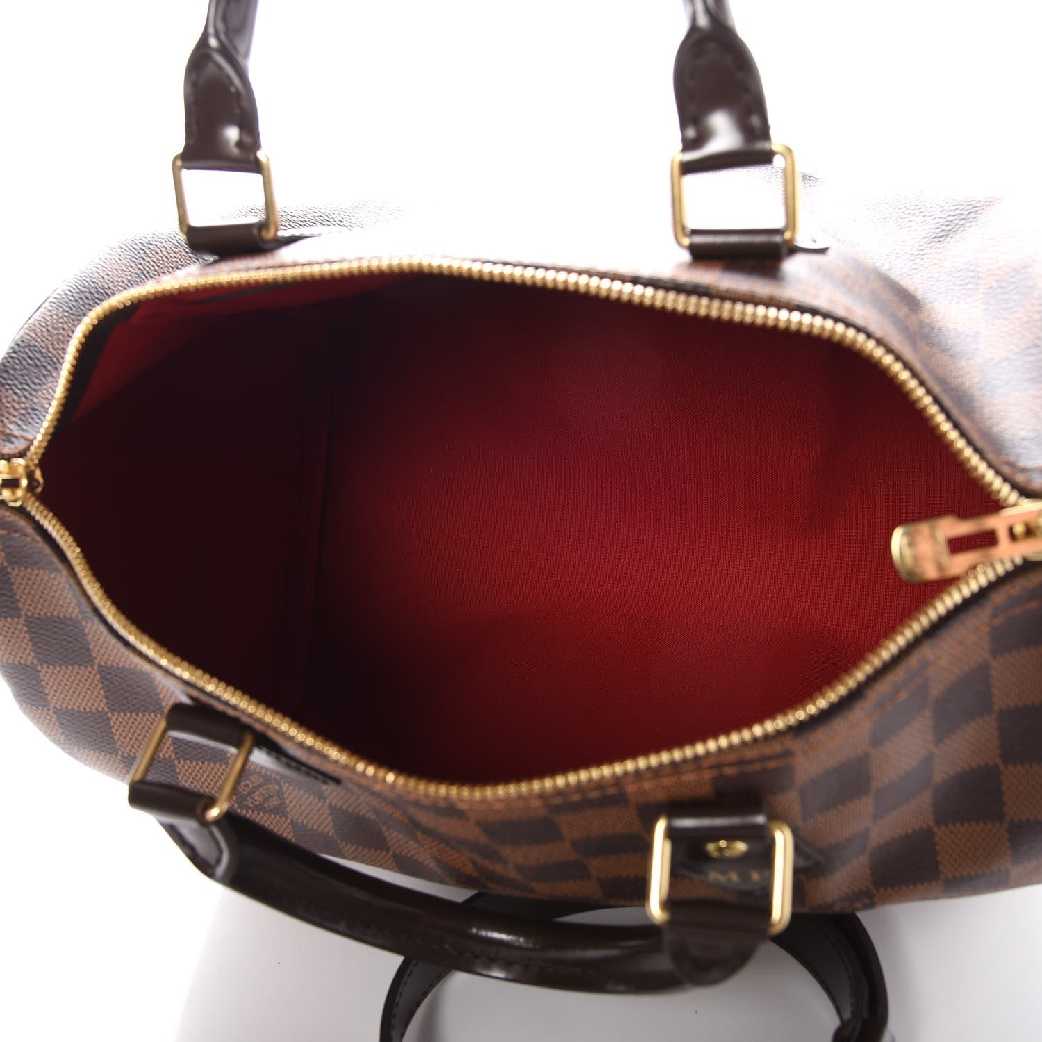 Louis Vuitton Damier Ebene Speedy Bandouliere 30 5 of 9