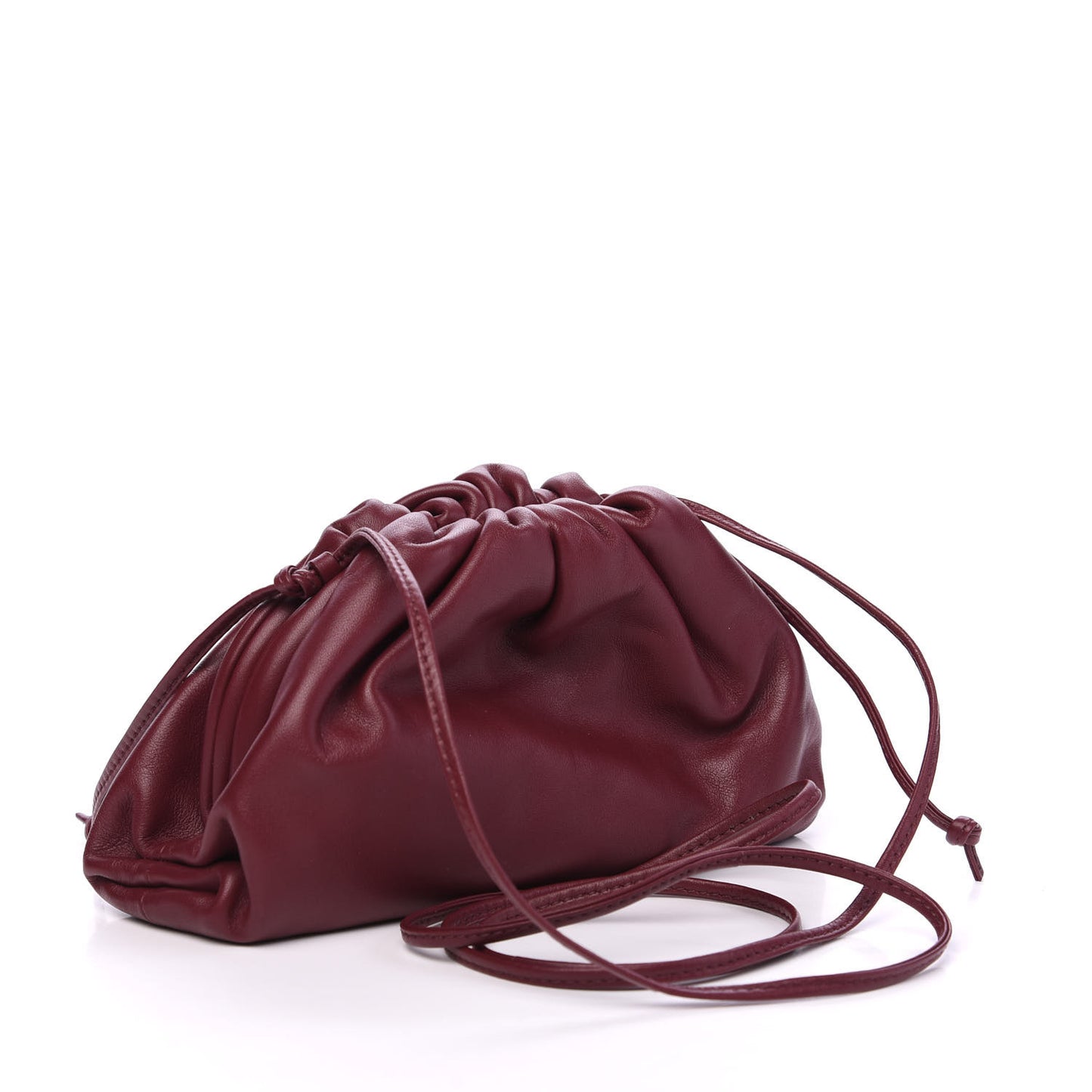 Butter Calfskin The Mini Pouch Bordeaux