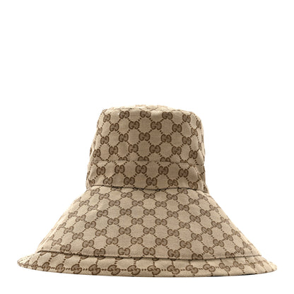 Gucci Monogram Wide Brim Hat L Beige 3 of 11