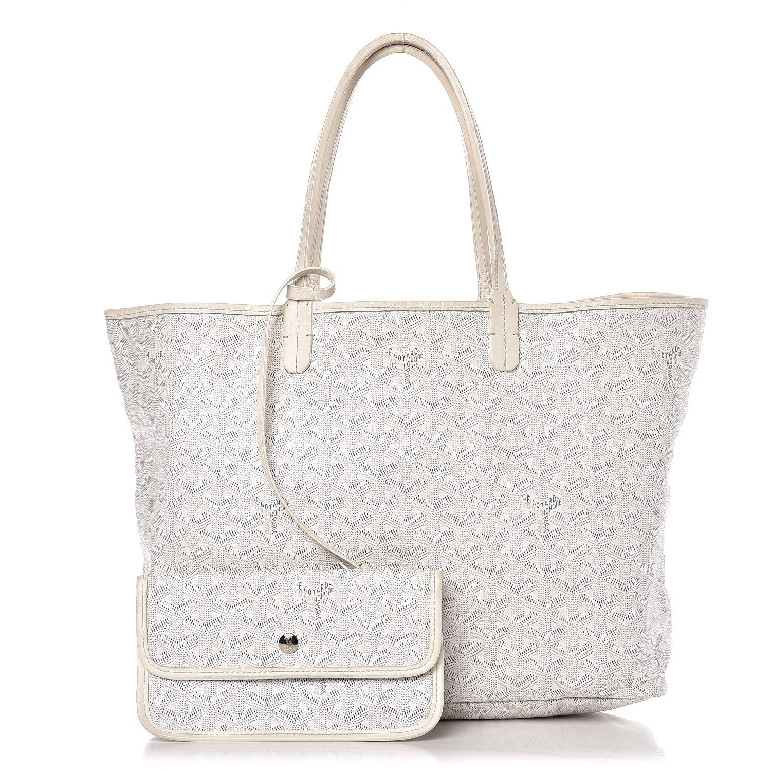 Goyard Goyardine Saint Louis PM White 1 of 9