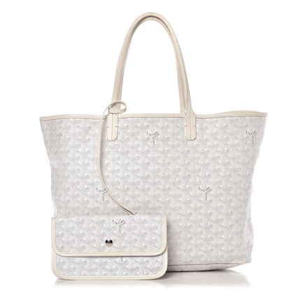 Goyard Goyardine Saint Louis PM White 1 of 9