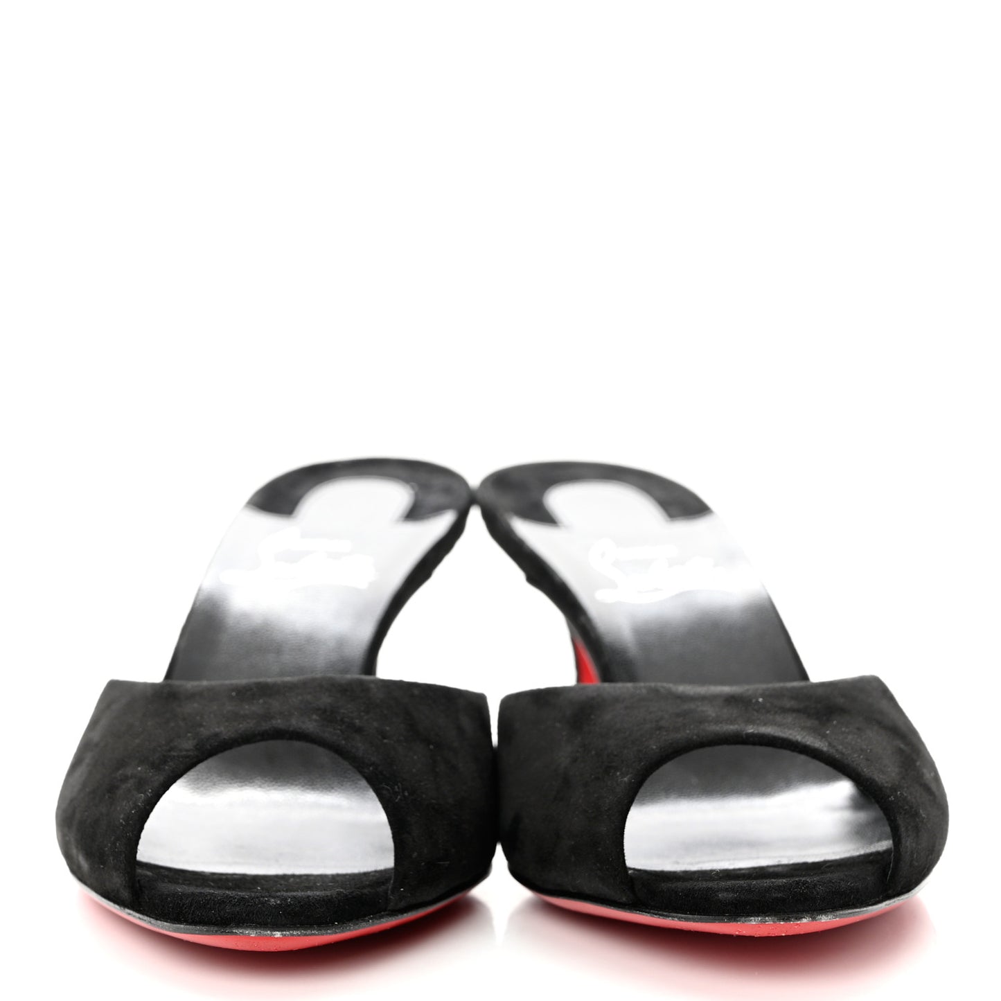 Suede Me Dolly 55 Sandals 38.5 Black