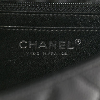 Chanel Caviar Quilted Jumbo Single Flap Black 6 of 11