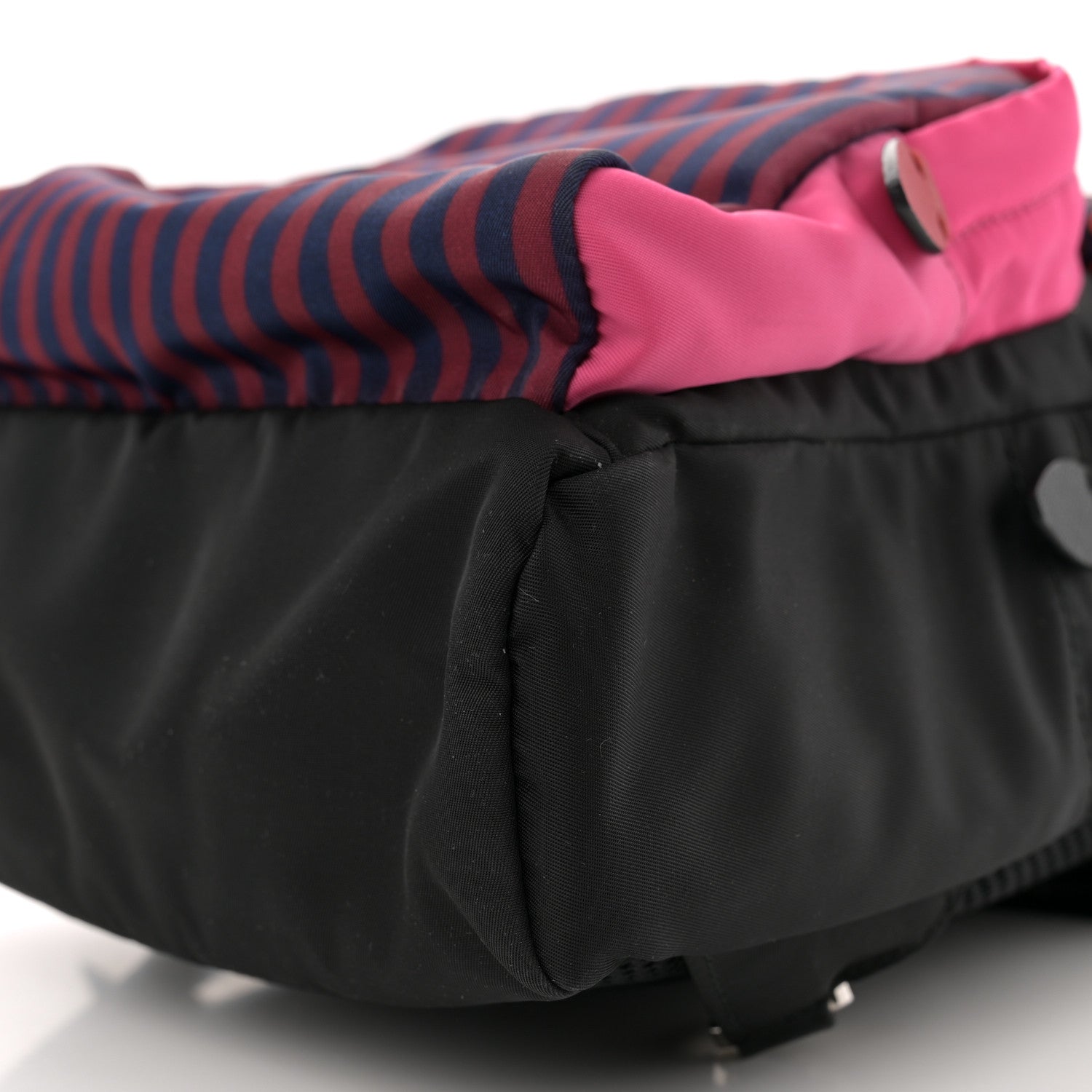 Prada Tessuto Stampato Nylon Otta Print Sling Backpack Pink Multicolor 10 of 10
