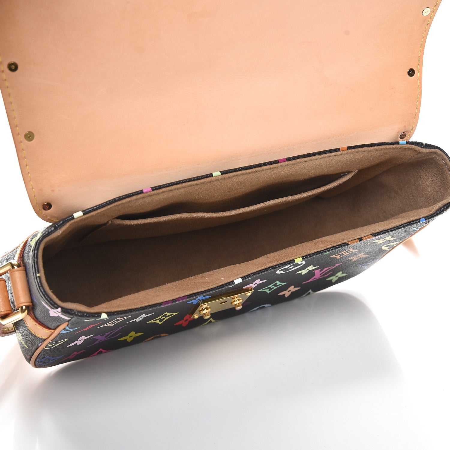 Louis Vuitton Monogram Multicolor Sologne Black 5 of 11