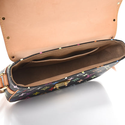 Louis Vuitton Monogram Multicolor Sologne Black 5 of 11