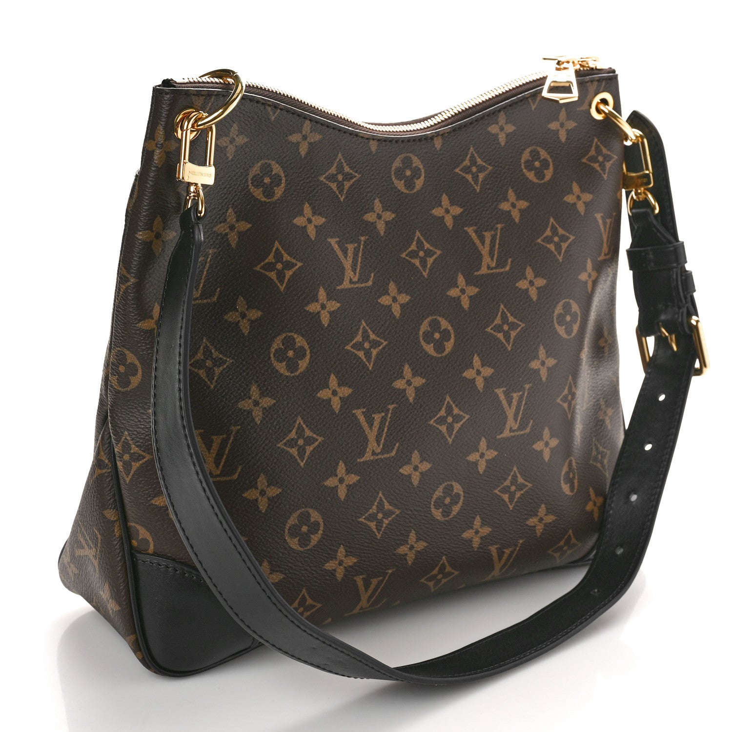 Louis Vuitton Monogram Odeon MM Black 3 of 9