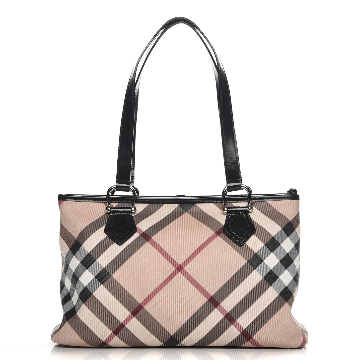 Supernova Check Regent Tote Black