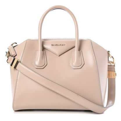 Givenchy Shiny Lord Calfskin Small Antigona Sand 1 of 8