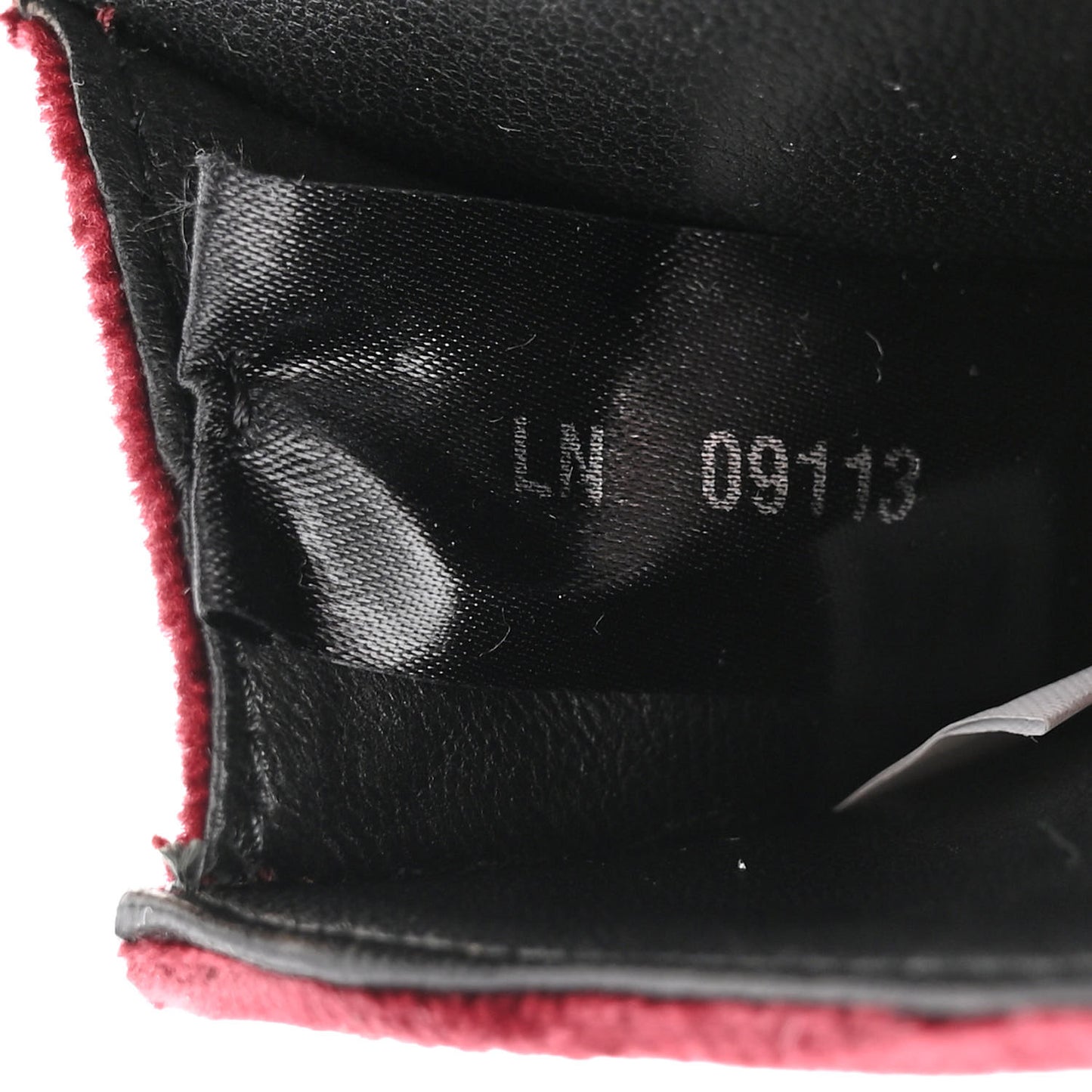 Velvet Crocodile Micro Cahier Bag Ribes Black