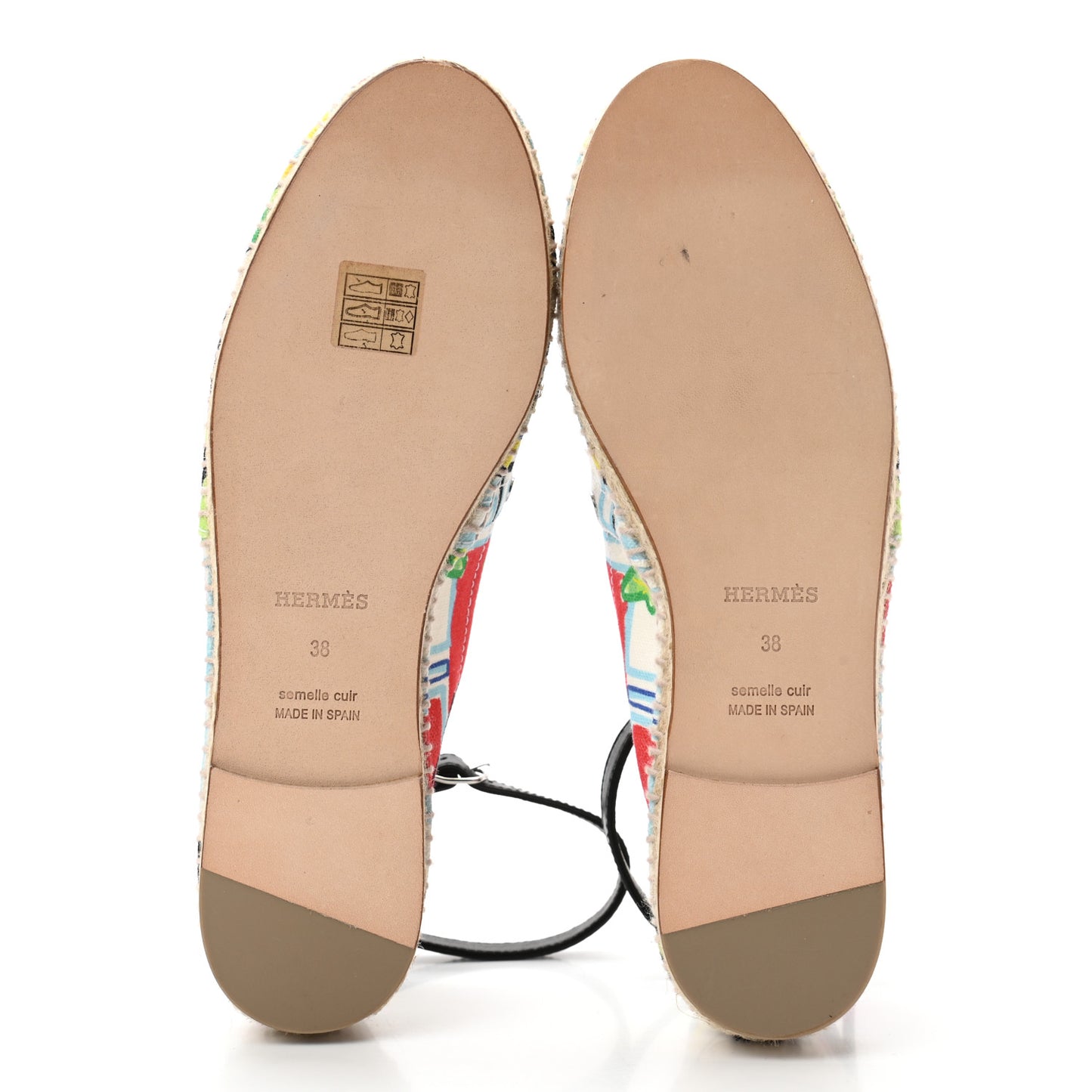Canvas Modernisme Tropical Womens Malaga Espadrilles Flats 38 Multicolor
