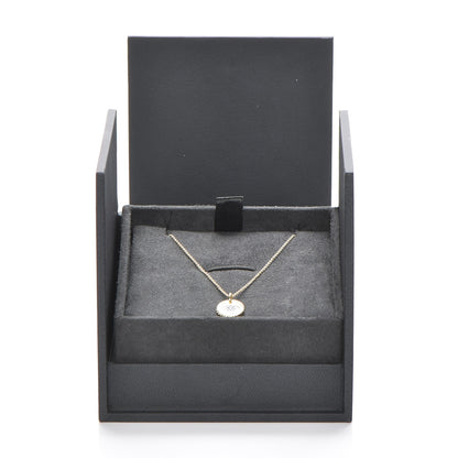 David Yurman 18K Yellow Gold Blue Sapphire Diamond Evil Eye Necklace 7 of 8