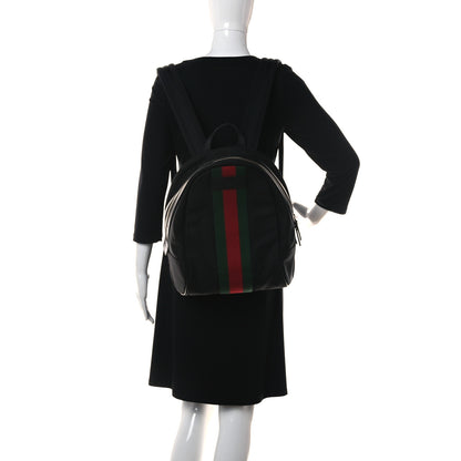 Gucci Techno Canvas Web Backpack Black 2 of 9