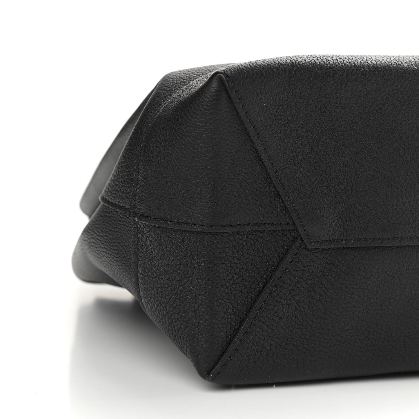 Calfskin Lockme Backpack Black