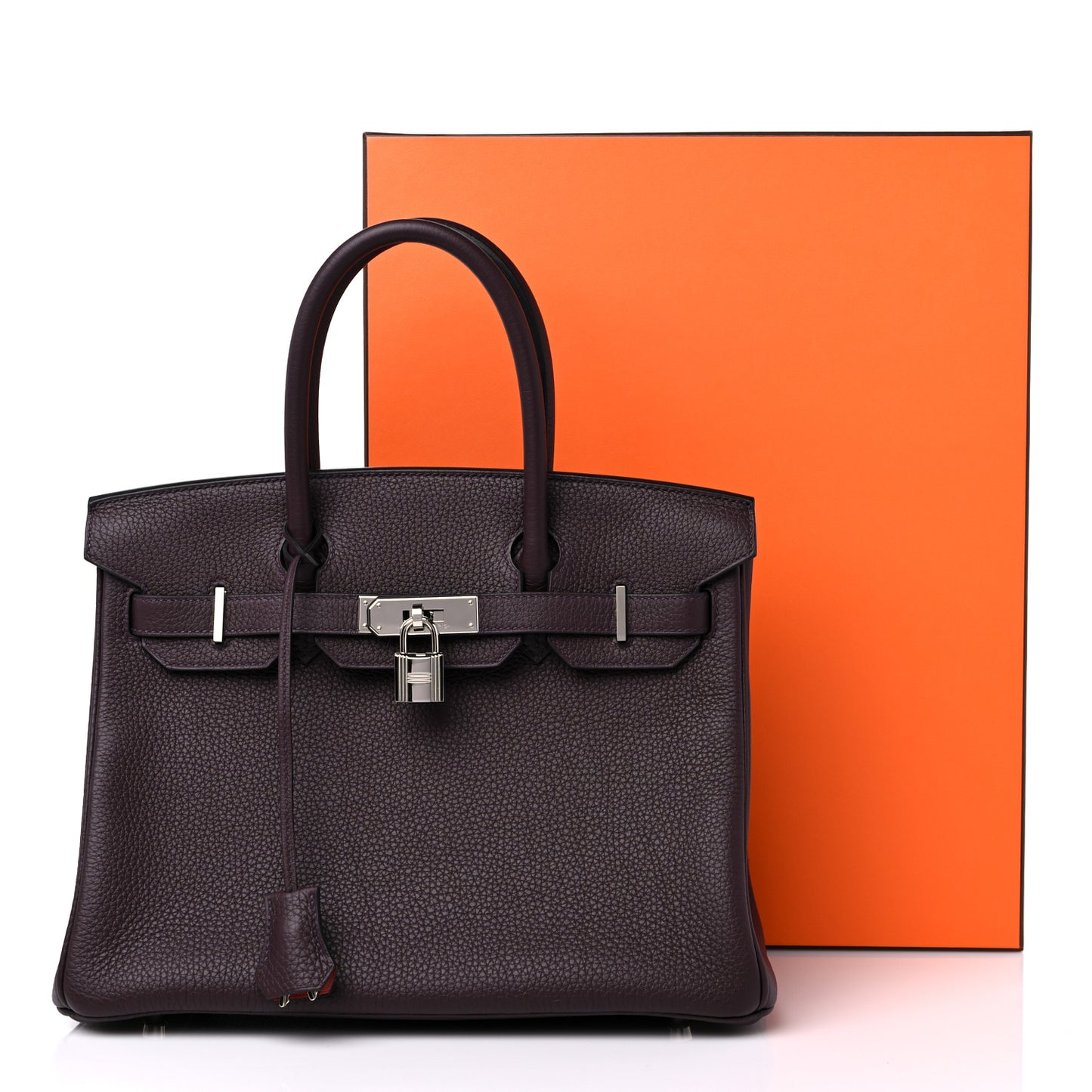 Togo Verso Birkin 30 Rouge Sellier Brique