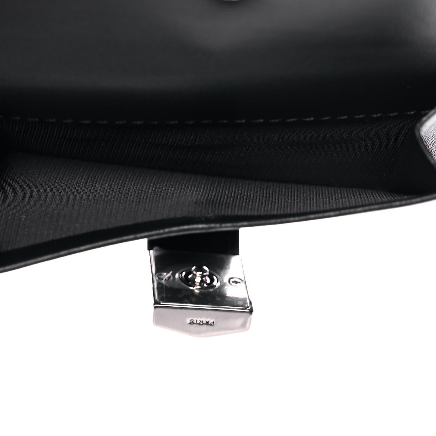 Givenchy Lambskin Logo Embossed 4G High Frequency Card Case Black 8 of 12