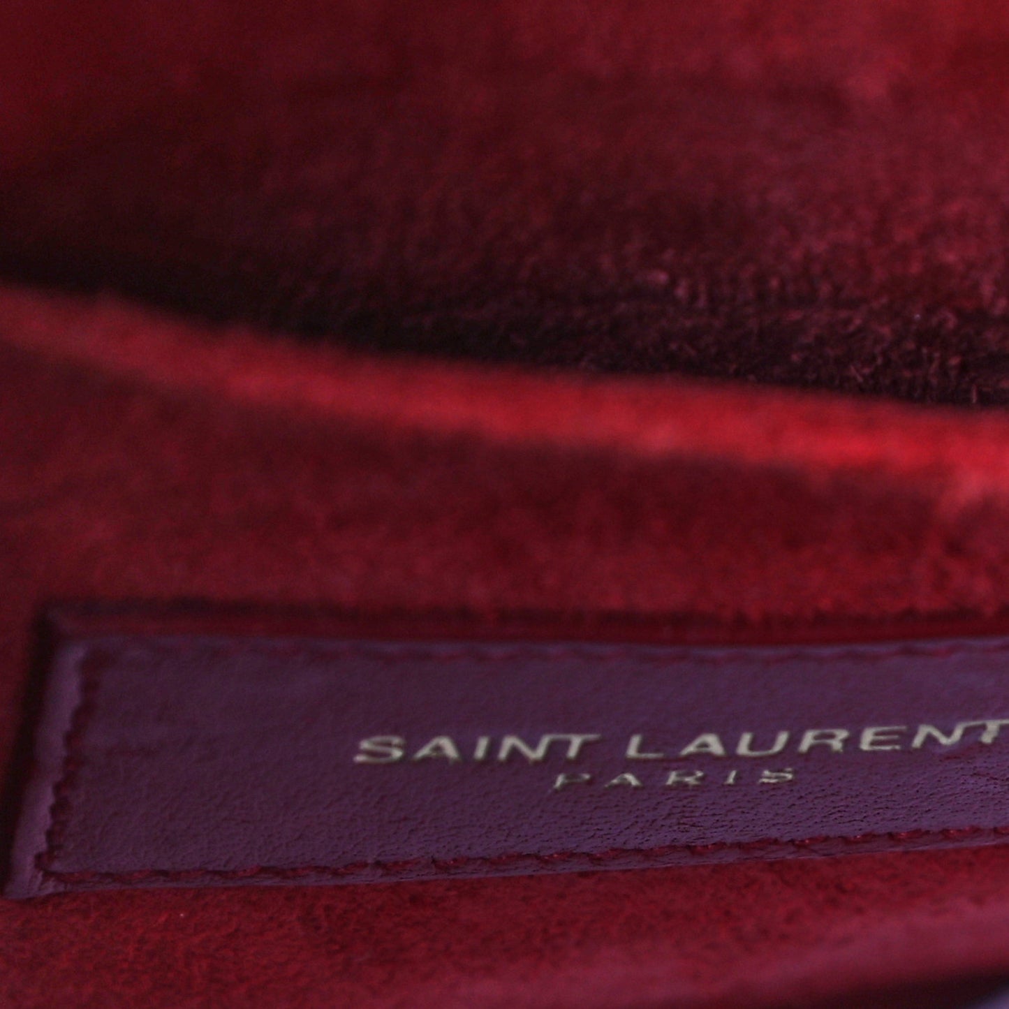 Calfskin Nano Sac De Jour Lipstick Red