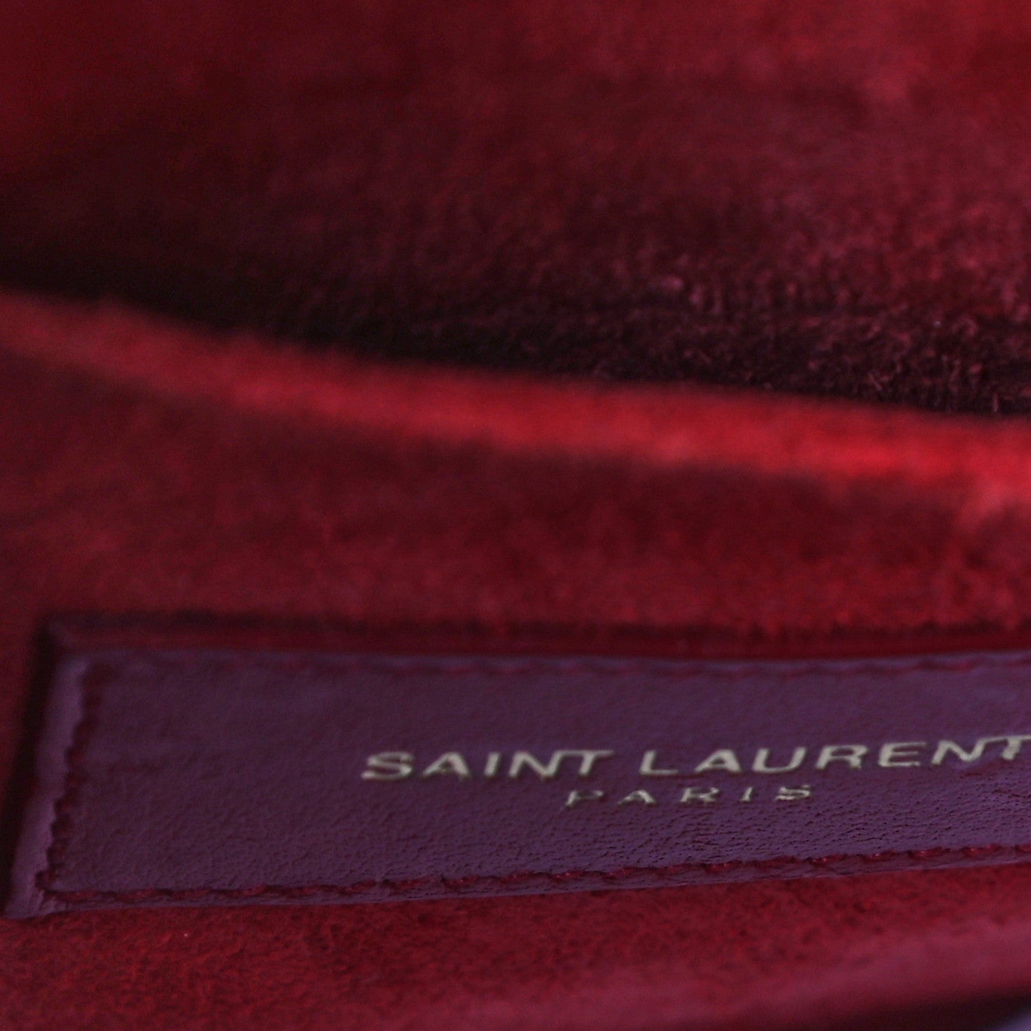 Saint Laurent Calfskin Nano Sac De Jour Lipstick Red 6 of 13