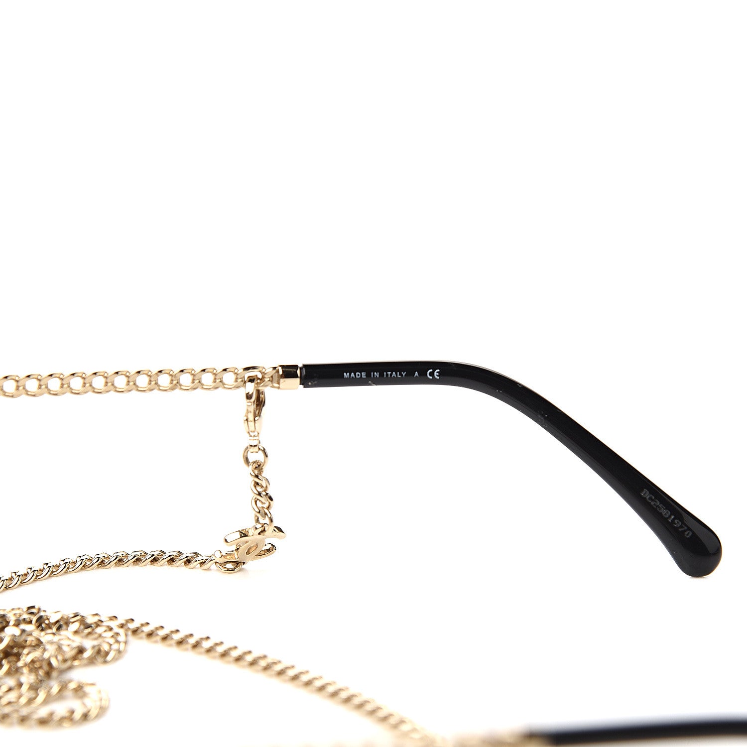 Chanel Round Chain Sunglasses 4245 Gold 6 of 6