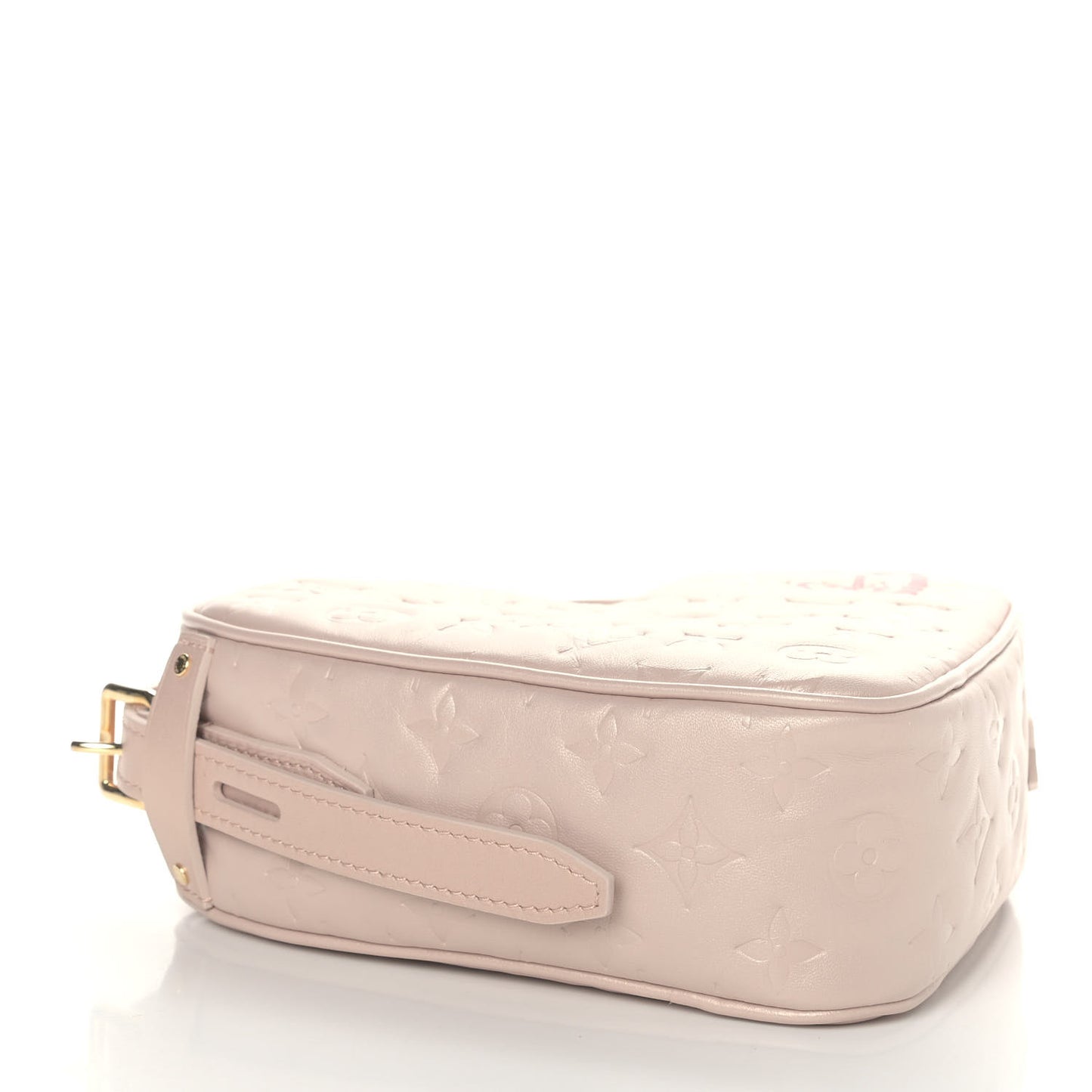 Lambskin Embossed Monogram Fall In Love Sac Coeur Light Pink