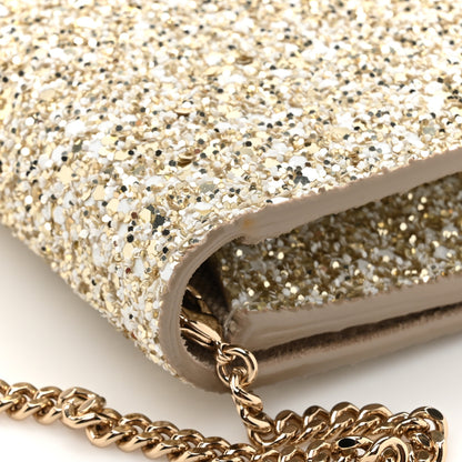 Jimmy Choo Glitter Erica Clutch Moon Sand 10 of 12