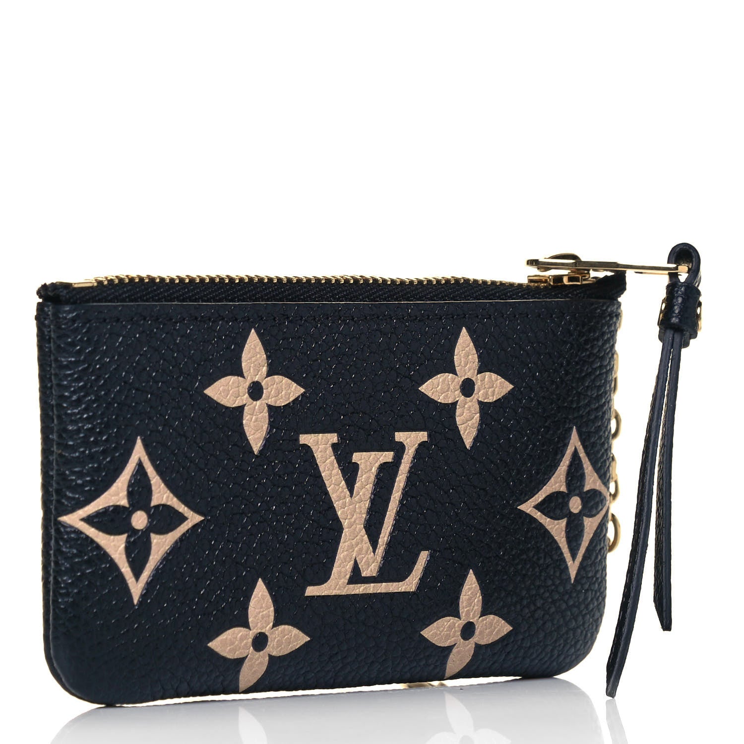 Louis Vuitton Empreinte Monogram Giant Key Pouch Black Beige 3 of 7