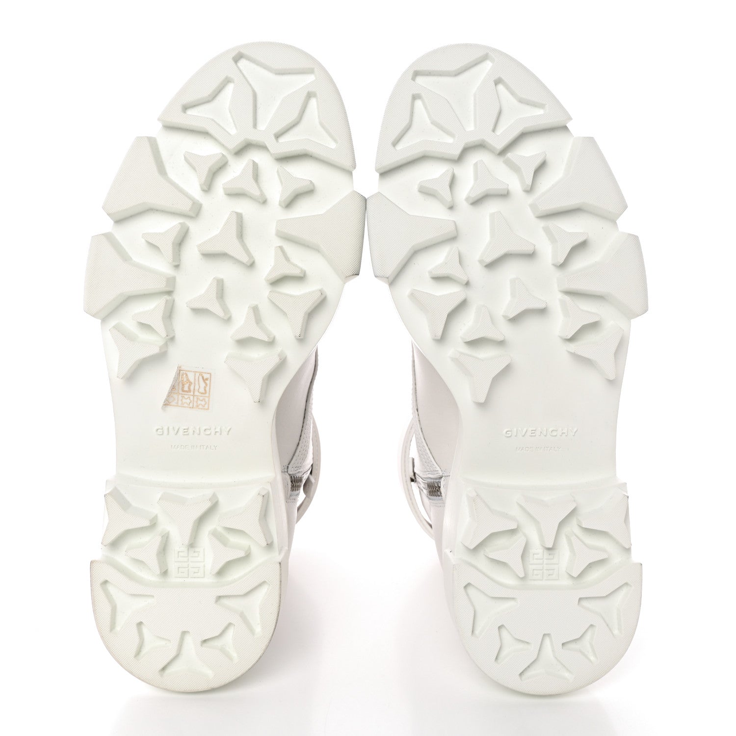 Givenchy Calfskin 4G Terra Boots 39 White 5 of 14