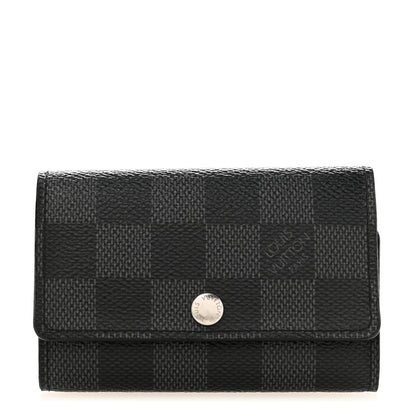Louis Vuitton Damier Graphite Multicles 6 Key Holder 1 of 12
