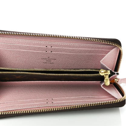 Louis Vuitton Monogram Clemence Wallet Rose Ballerine 5 of 8